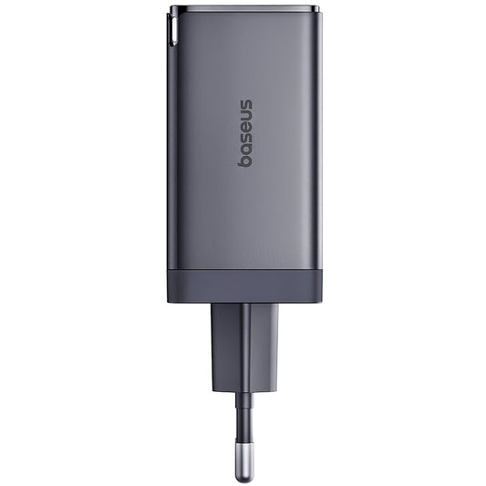 Baseus GaN5 Ultra USB-C Cable netværksoplader med USB-C-kabel, 65W, 3,25A, 1 x USB-A - 2 x USB-C, grå P10110812827-Z1
