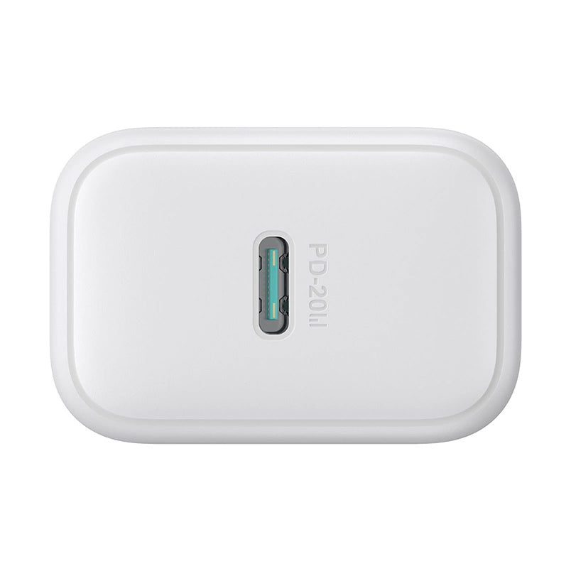 Netværksoplader med USB-C Kabel Joyroom JR-TCF20, 20W, 3A, 1 x USB-C, Hvid