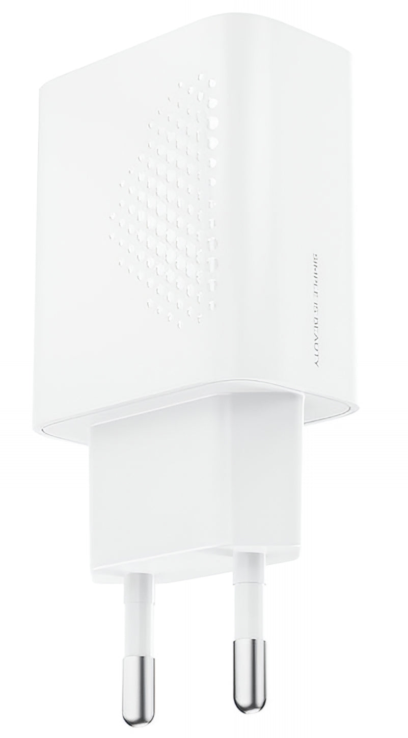 Netværksoplader med USB-C kabel XO Design L162, 30W, 3A, 1 x USB-C, Hvid