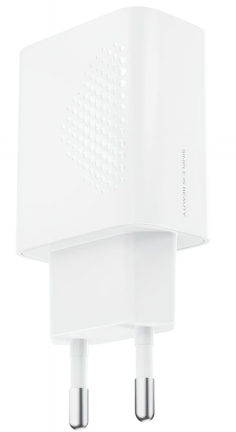 Netværksoplader med USB-C kabel XO Design L159, 18W, 3A, 1 x USB-A, Hvid