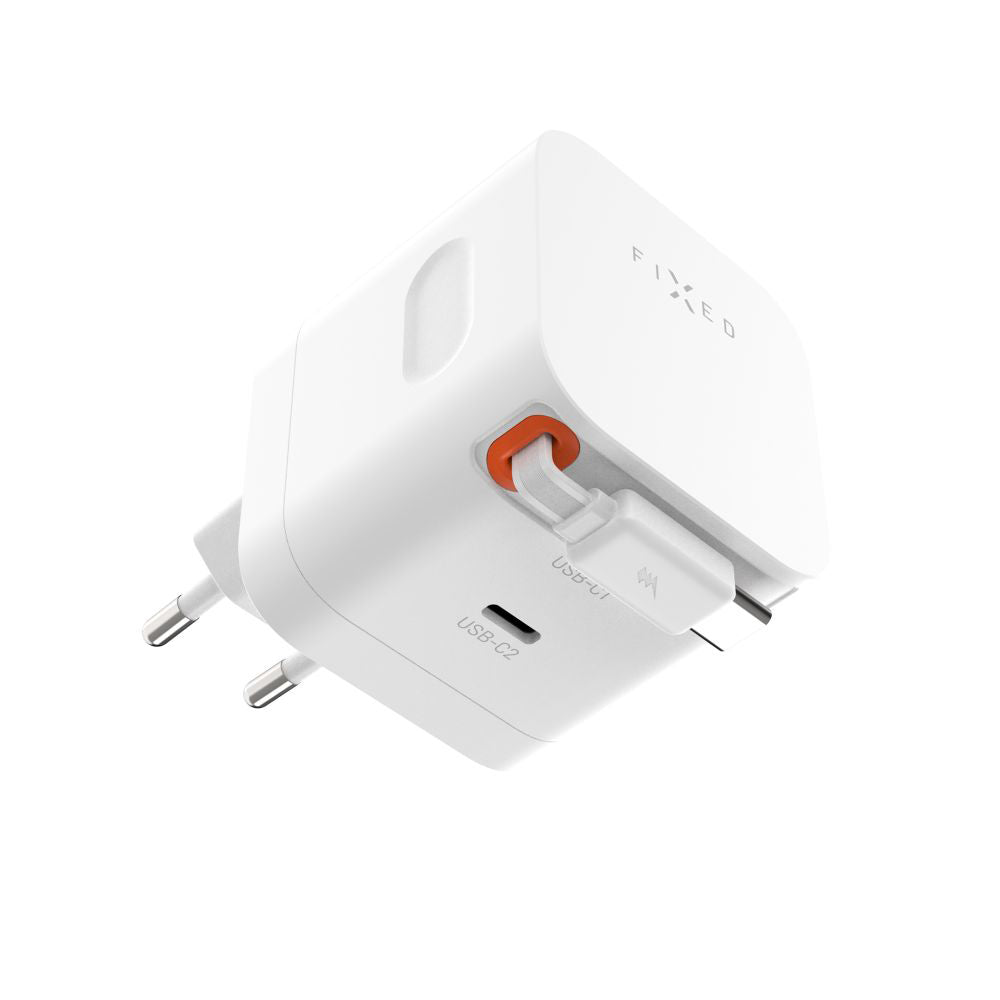 Fixed Network Charger with USB-C Cable, 65W, 3.25A, 1 x USB-C, Black