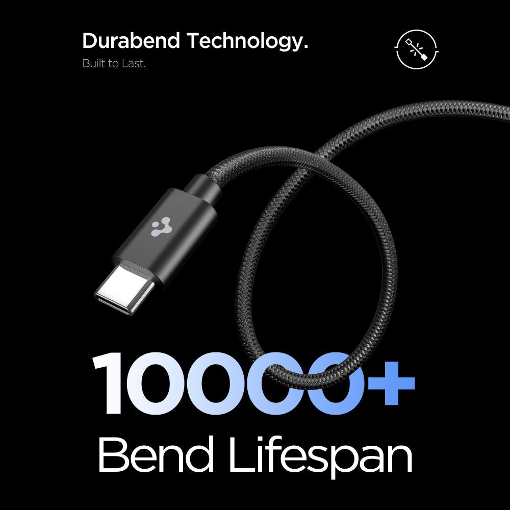 Netværksoplader med USB-C kabel Spigen EE451EU Essential, 45W, 3A, 1 x USB-C, Sort ACH09474