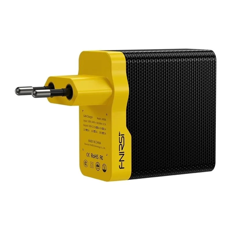 Fnirsi Netadapter, 100W, 5A, 1 x USB-C, Sort