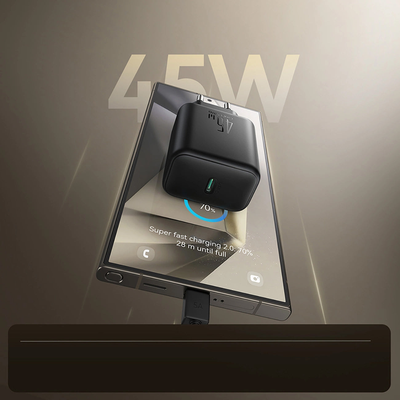 Netværksoplader Joyroom JR-TCG13, 45W, 3A, 1 x USB-C, Sort