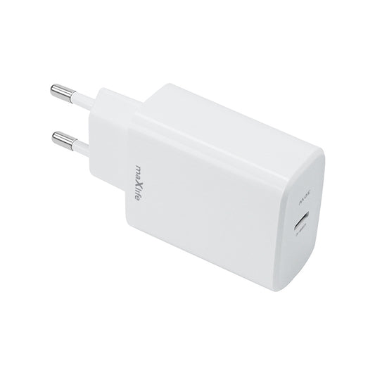 MaXlife MXTC-10-30C netværksoplader, 30W, 3A, 1 x USB-C, hvid