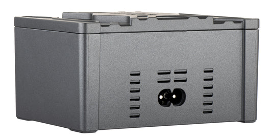 Opladerstation Mechanic V-Power Max med Display, 115W, 3A, 4 x USB-A - 4 x USB-C, Sort