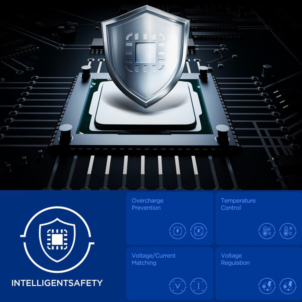 Spigen Essential netværksoplader, 35W, 3A, 1 x USB-A - 1 x USB-C, Hvid