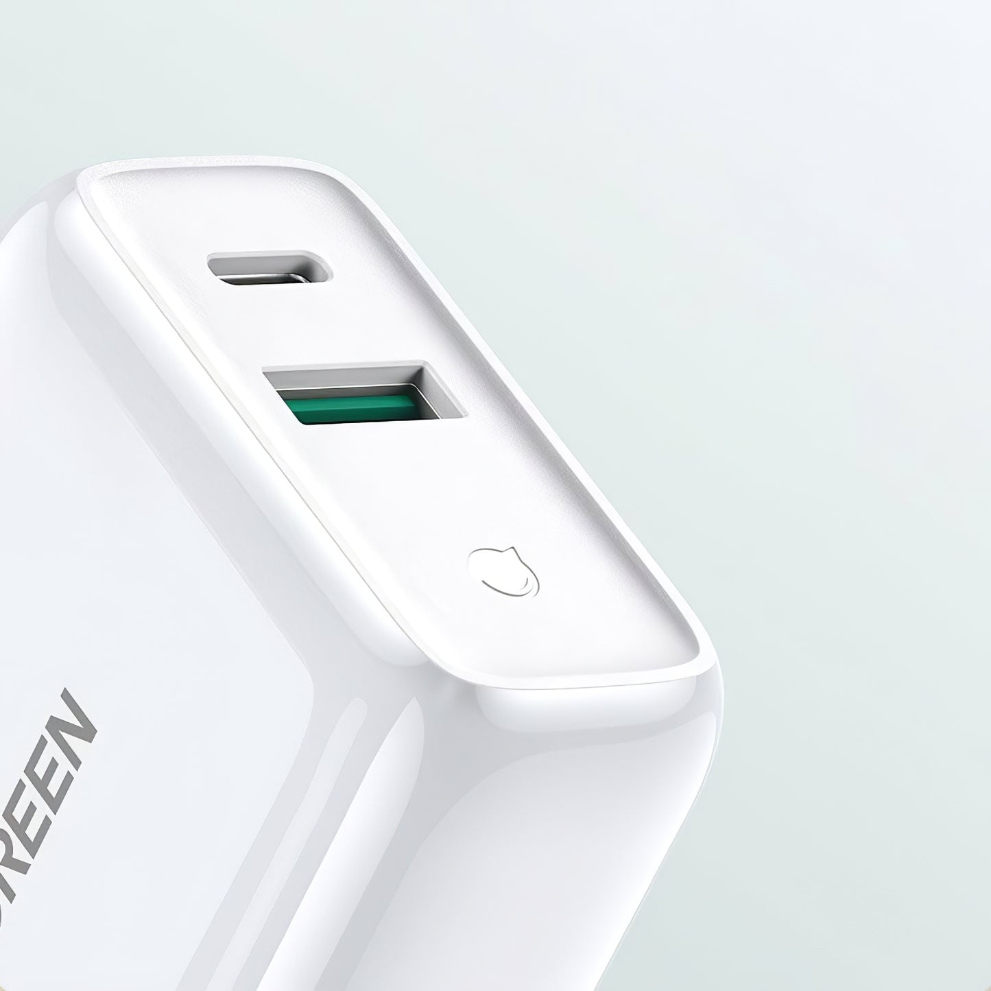 Netværksoplader UGREEN CD170, 36W, 3A, 1 x USB-A - 1 x USB-C, hvid