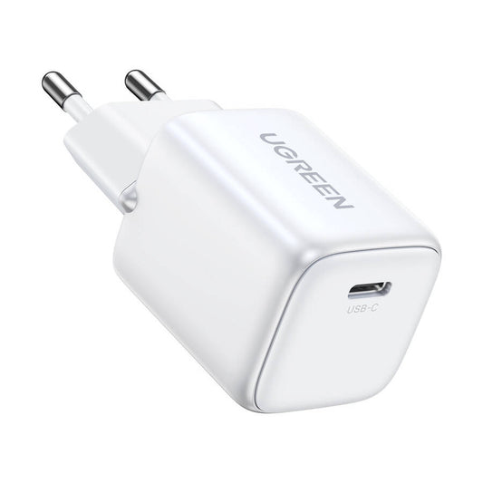 Netværksoplader UGREEN CD318, 20W, 3A, 1 x USB-C, hvid