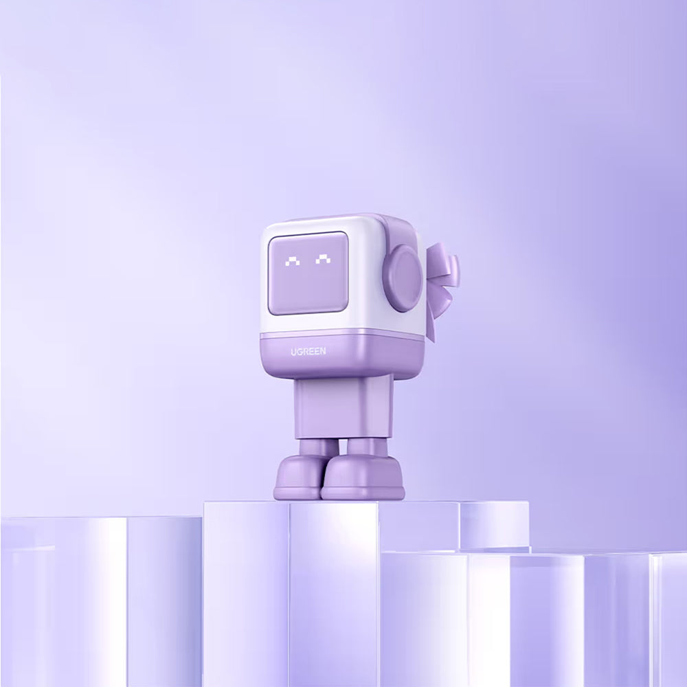 UGREEN CD361 Uno netværksoplader, 65W, 3.25A, 1 x USB-A - 2 x USB-C, Lilla