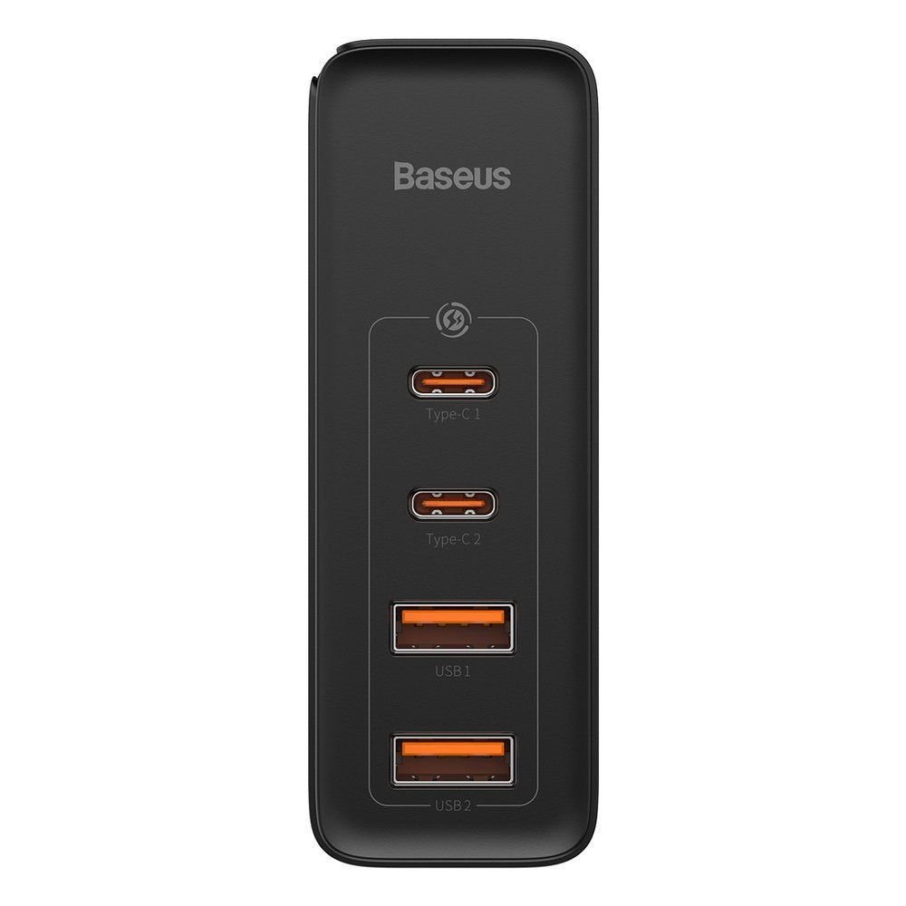 Netværksoplader Baseus Gain2 Pro, 100W, 5A, 2 x USB-A - 2 x USB-C, sort CCGAN2P-L01