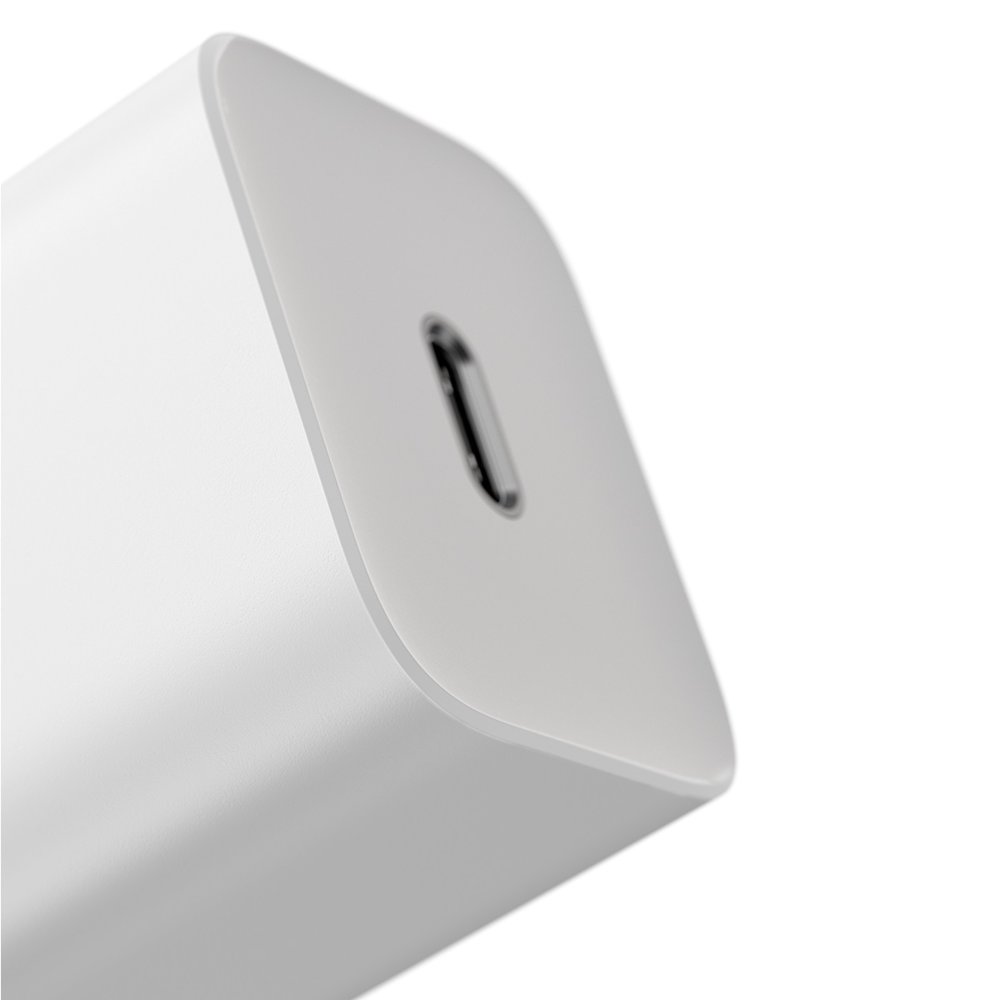 Baseus Super Si netværksoplader, 25W, 3A, 1 x USB-C, hvid CCSP020102