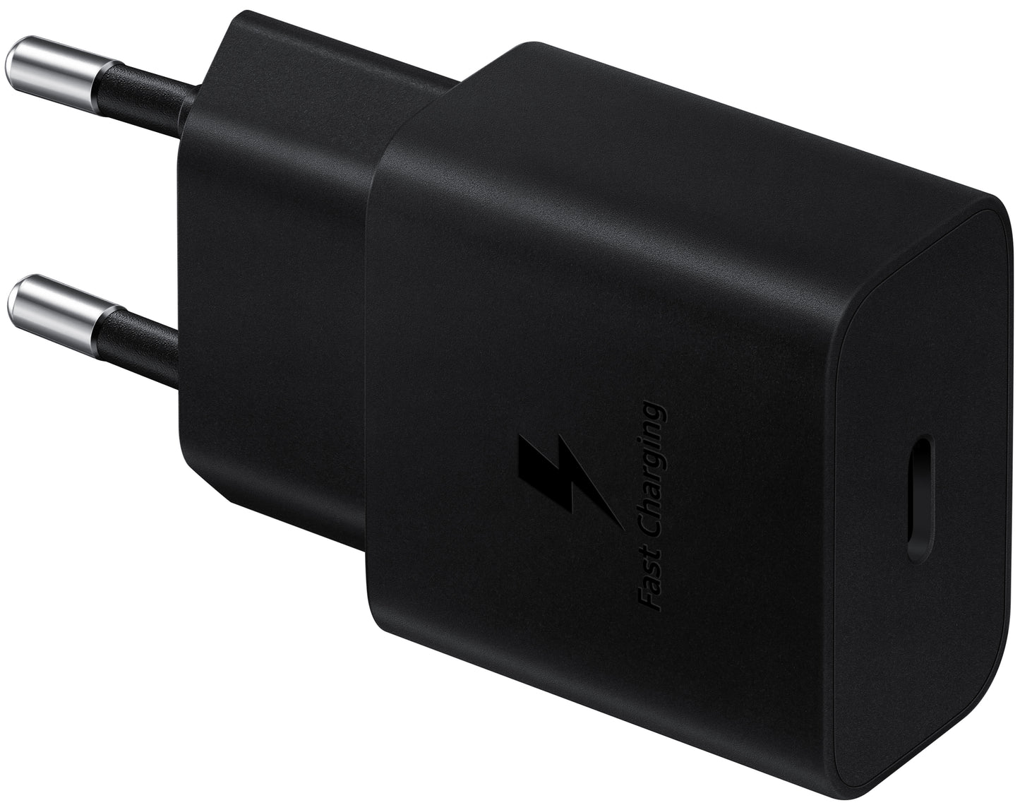 Samsung netværksoplader, 15W, 2A, 1 x USB-C, sort EP-T1510NBEGEU