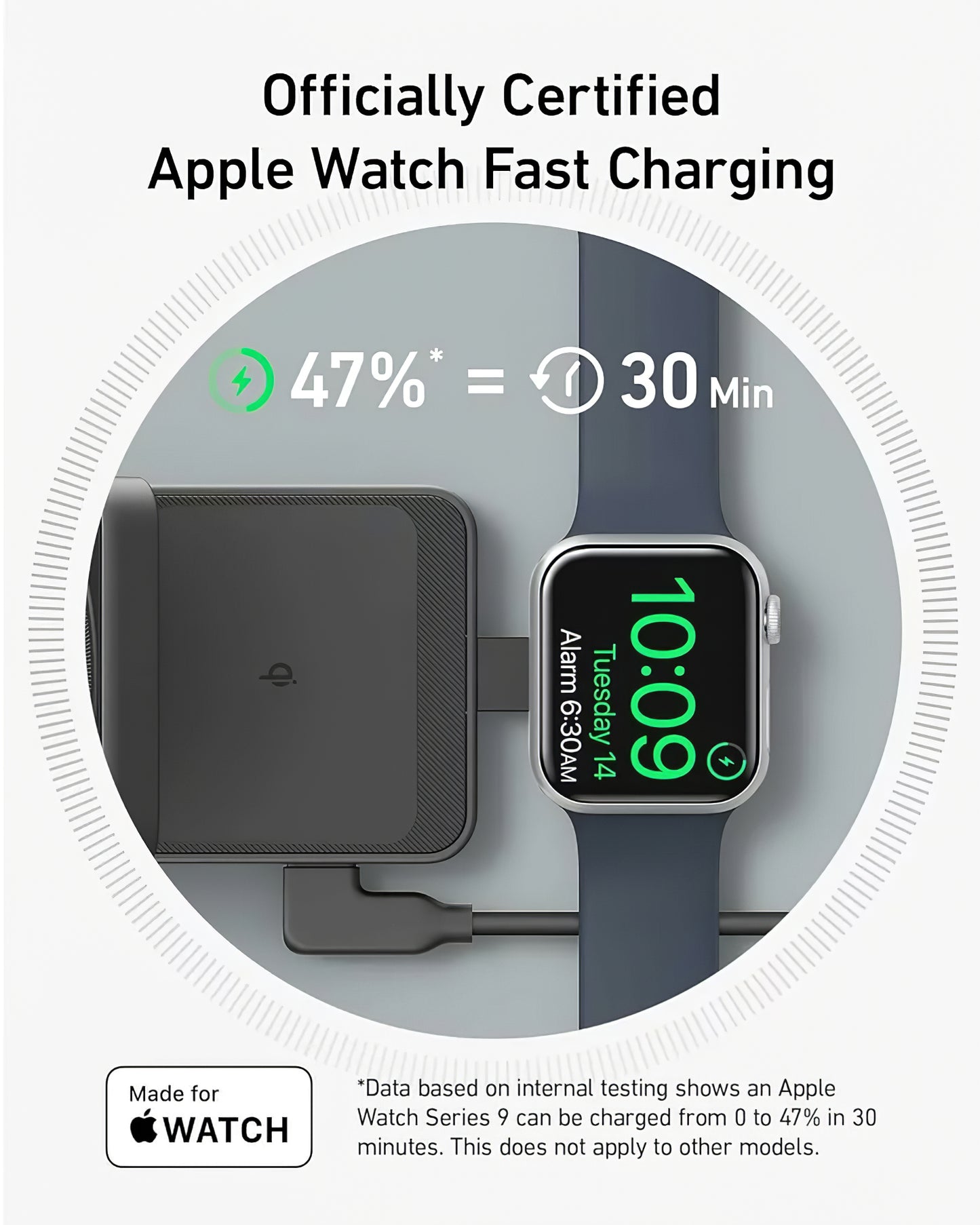 Anker MagGo 3in1, 15W, 1,67A, sort B2557311