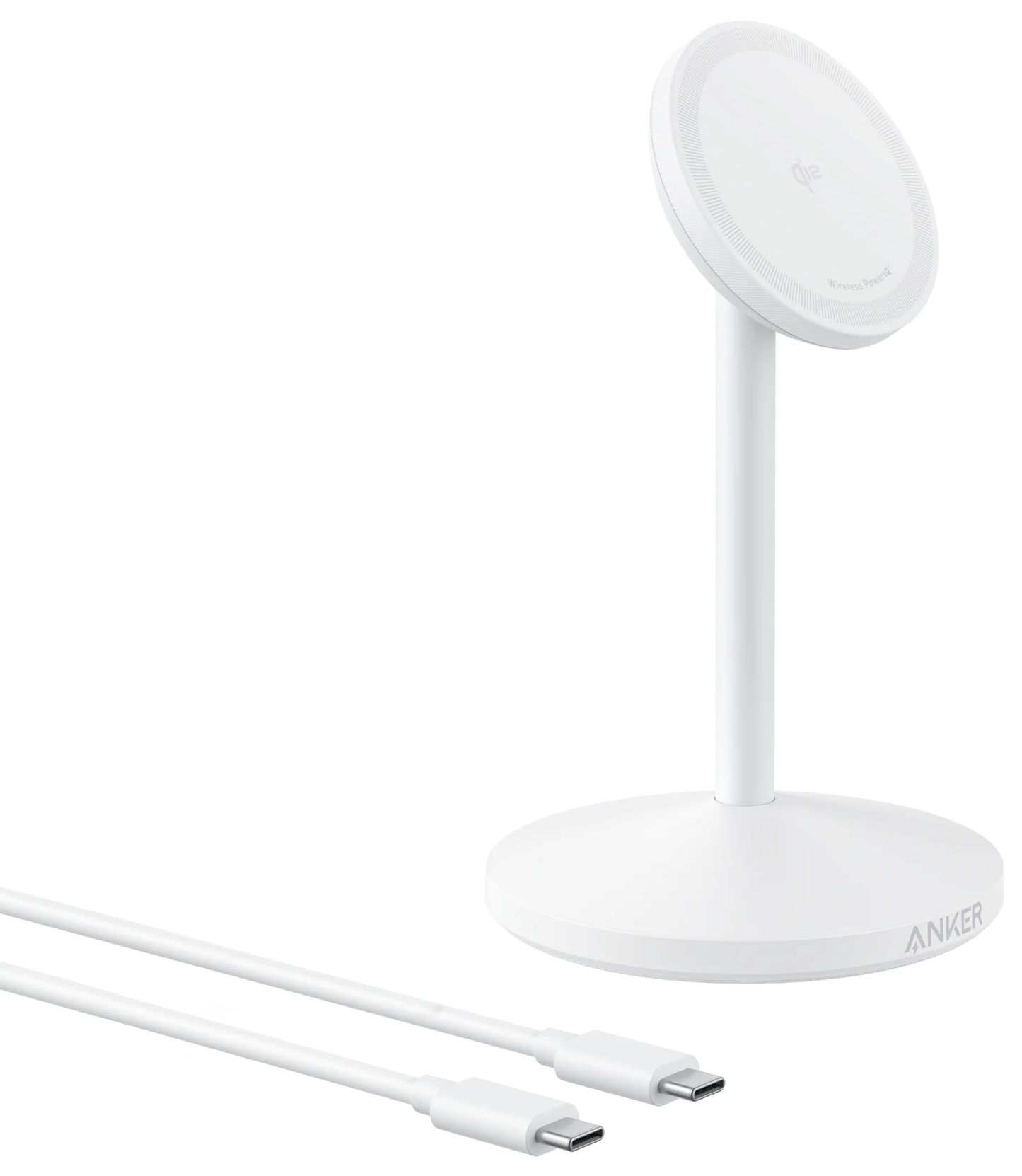 Anker MagGo Stand Wireless Network Charger, 15W, 1.67A, White A25X1H21