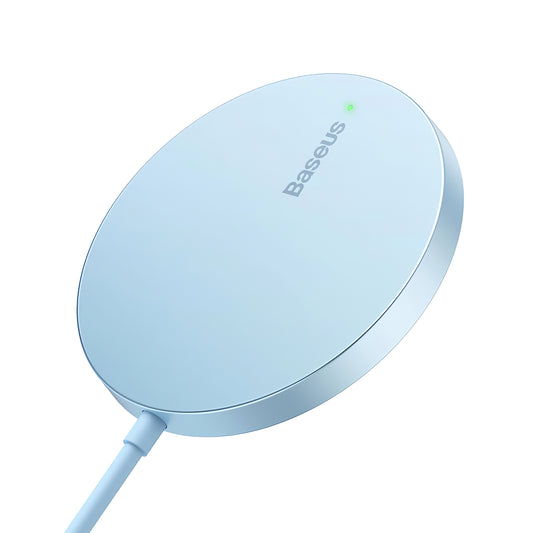 Trådløs netværksoplader Baseus Simple Simple Mini 3, 15W, 1,67A, blå CCJJ040303