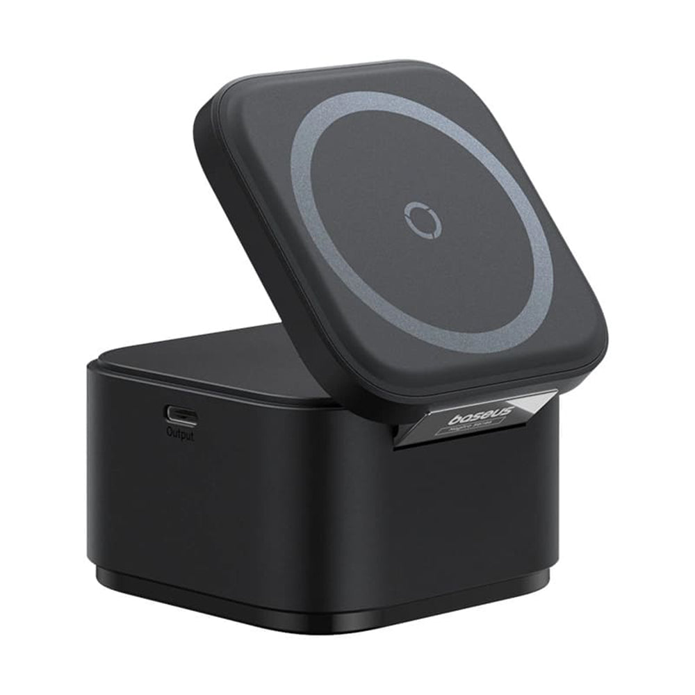 Baseus MagPro trådløs netværksoplader, 25 W, 1 x USB-C, sort P10264100123-00