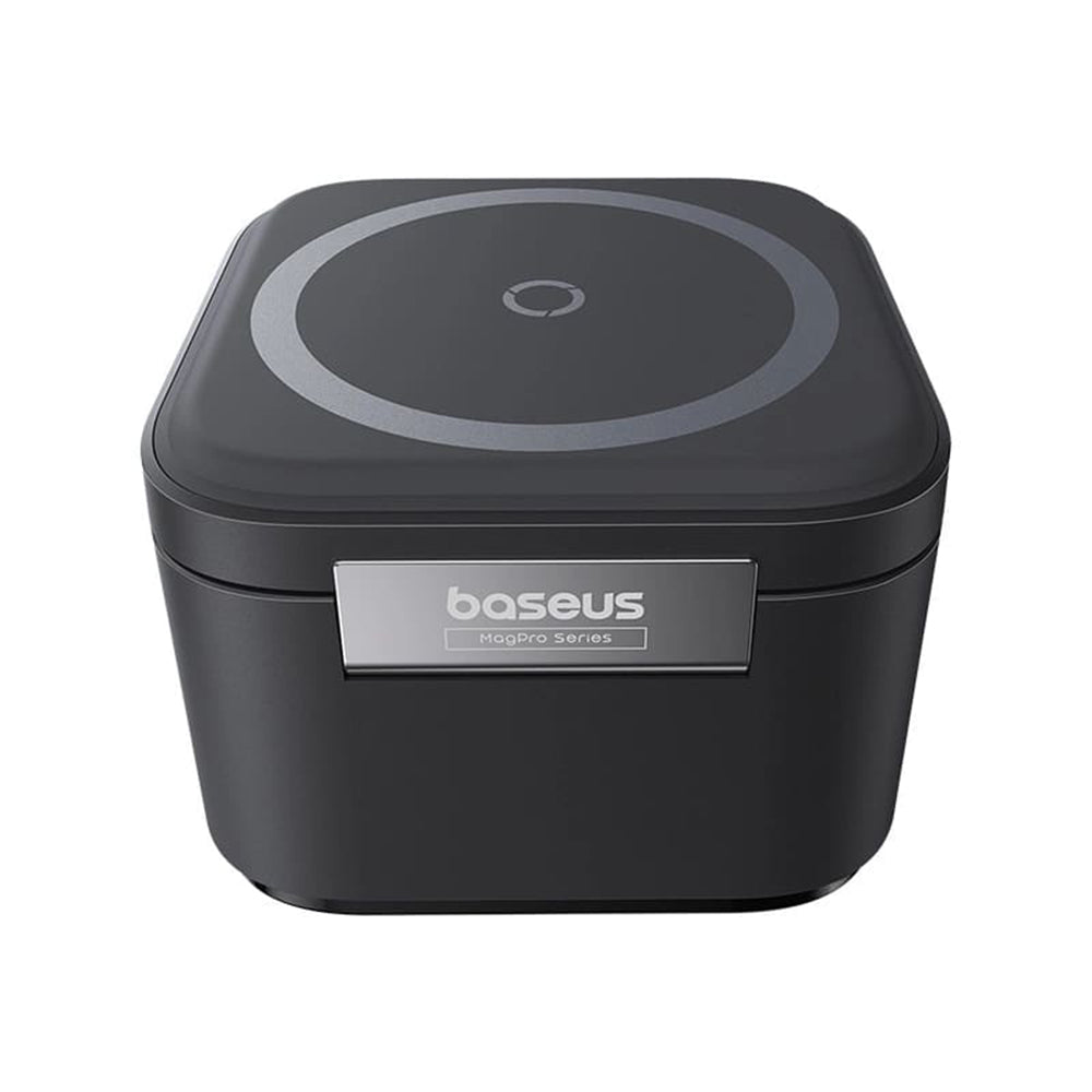 Baseus MagPro trådløs netværksoplader, 25 W, 1 x USB-C, sort P10264100123-00