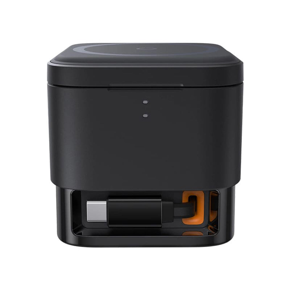 Baseus MagPro trådløs netværksoplader, 25 W, 1 x USB-C, sort P10264100123-00