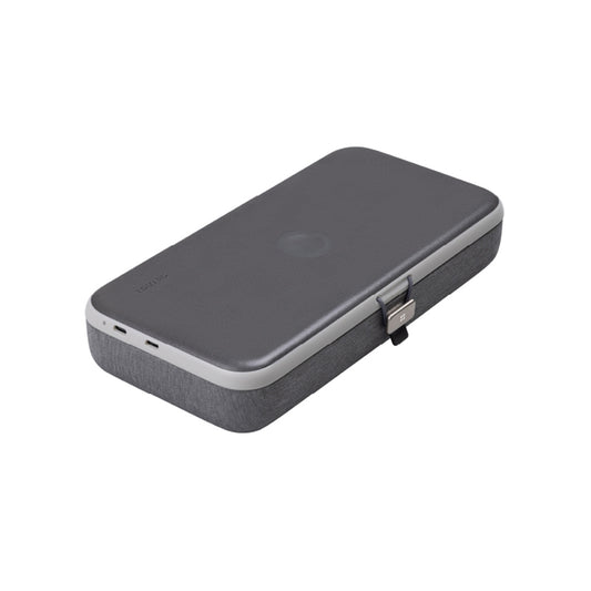 Trådløs Netværksoplader Edizard PowerCube 3in1, 65W, 3.25A, 1 x USB-C, Grå