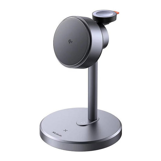 Trådløs Netoplader McDodo CH-2460 Swan 3i1, 22,5W, 1,67A, Grå