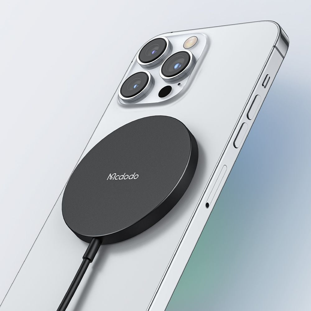 Trådløs Netværksoplader McDodo CH-4360 Moon, 15W, 1.67A, Sort