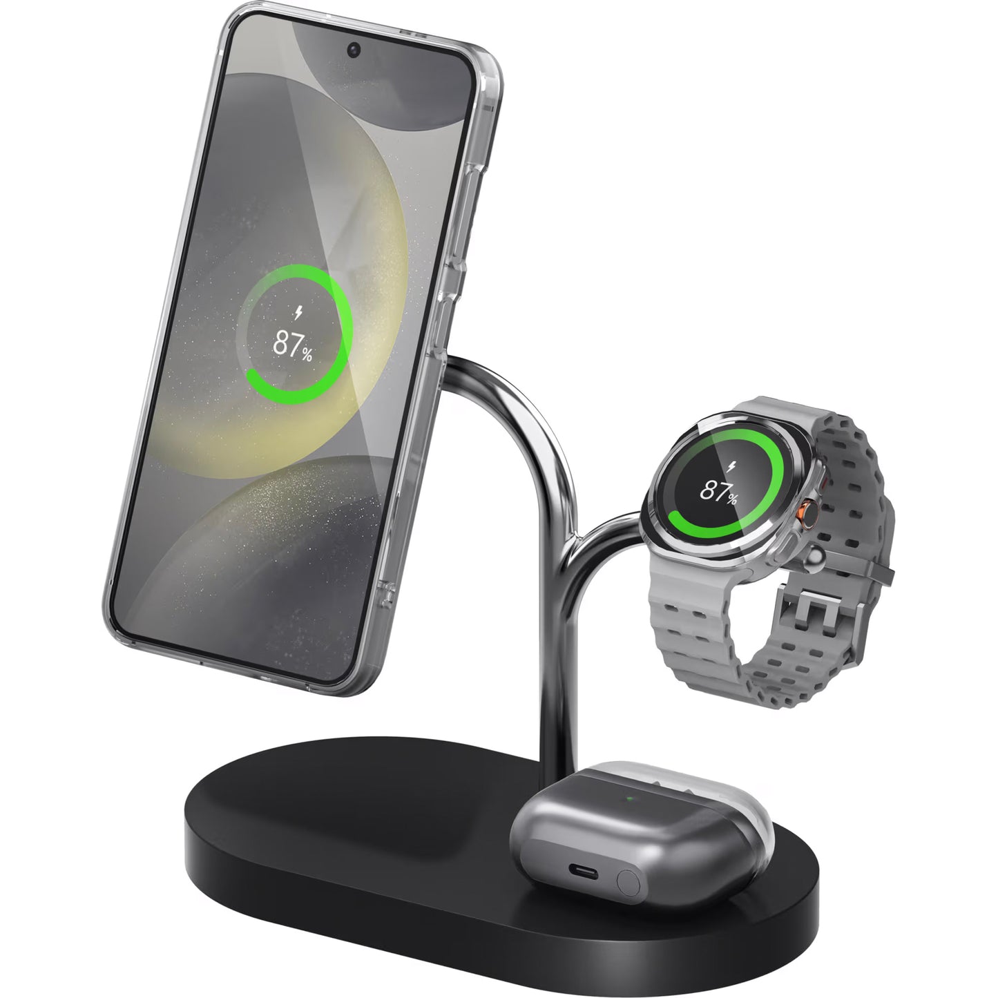 Trådløs Samsung Netværksoplader, 15W, 1.67A, Sort GP-PWU024WIABW