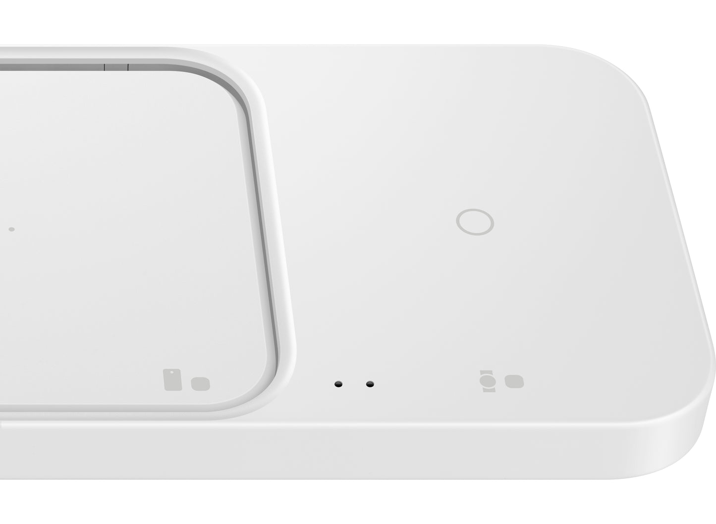 Samsung Duo trådløs netværksoplader, 15W, 1,67A, hvid EP-P5400TWEGEU