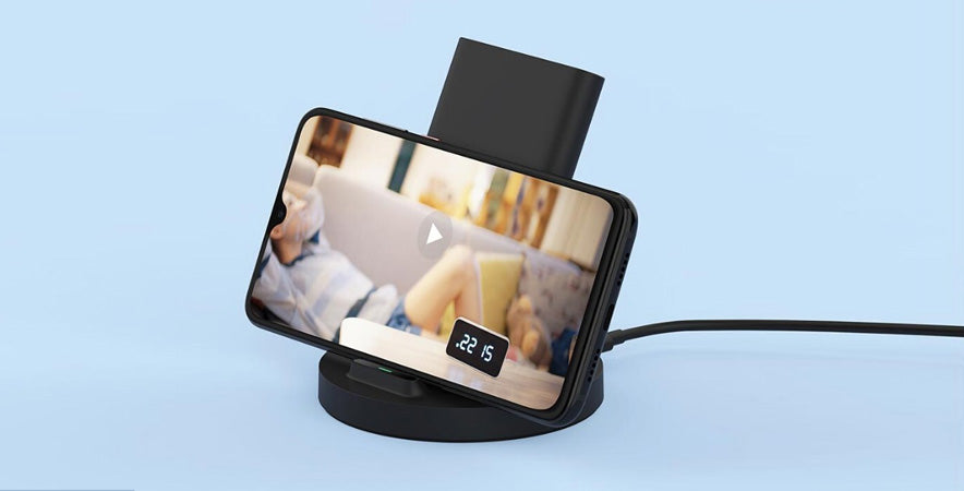 Xiaomi Mi Stand trådløs netværksoplader, 20W, 1,8A, sort GDS4145GL