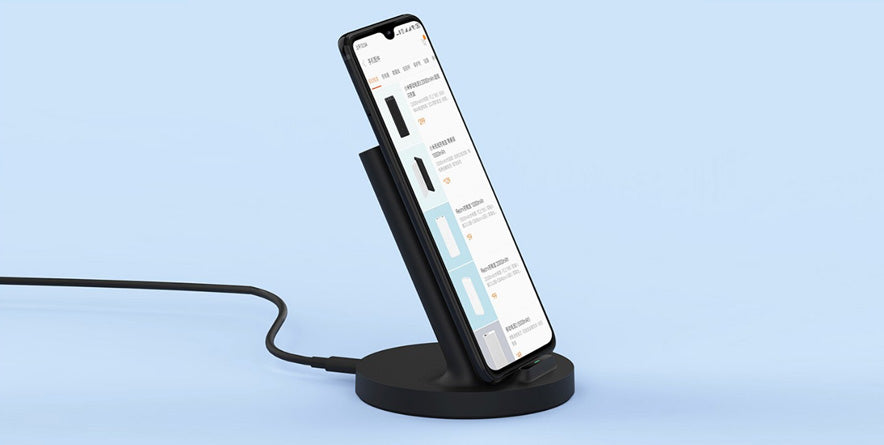 Xiaomi Mi Stand trådløs netværksoplader, 20W, 1,8A, sort GDS4145GL