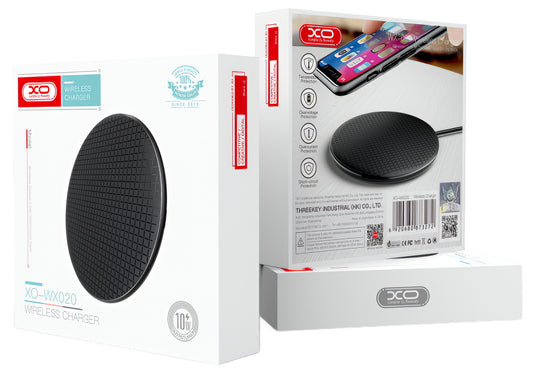 Trådløs Netværksoplader XO Design WX020, 15W, 1.67A, Sort