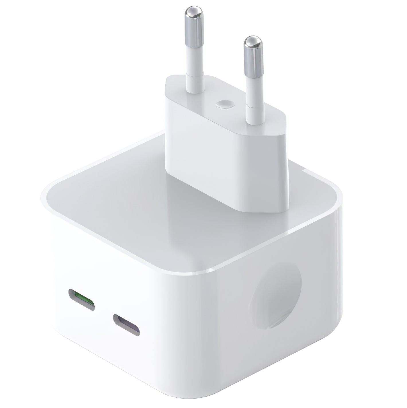 Netværksoplader XO Design L102, 35W, 3A, 2 x USB-C, hvid