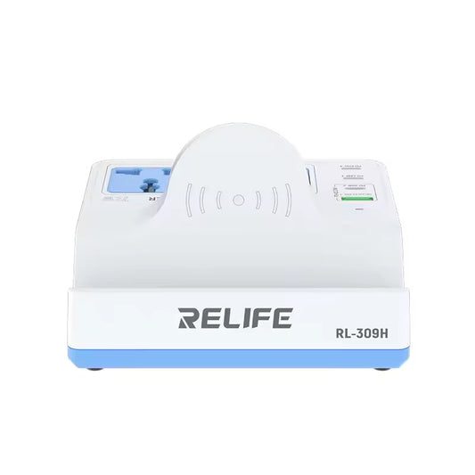 Relife RL-309H QI Stationoplader, 72W, 1 x USB-A - 3 x USB-C, Hvid