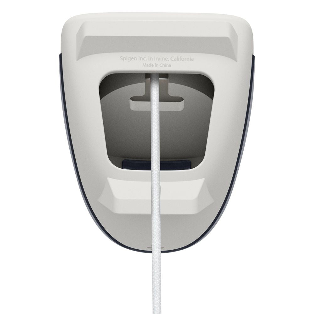 Spigen C1 Classic holder til trådløs oplader, Apple Watch Series, Grå AMP09340