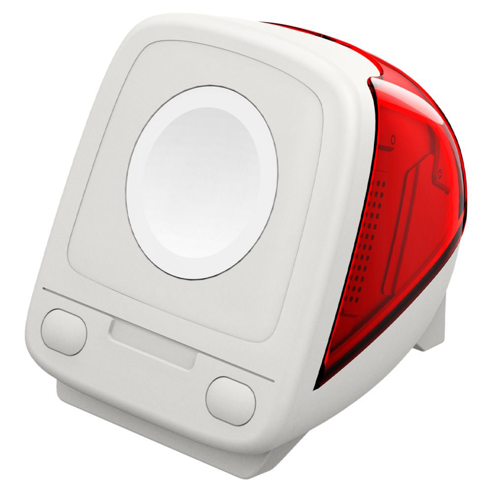 Spigen C1 Classic holder til trådløs oplader til Apple Watch Series, Rød AMP09341