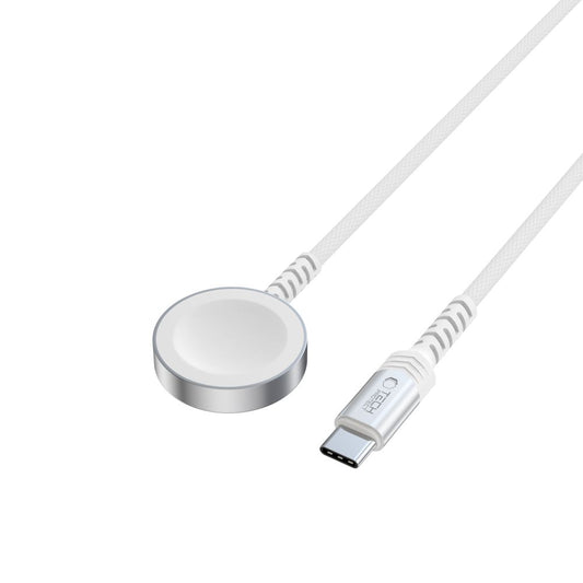 Opladningskabel Tech-Protect MC01 Ultraboost til Apple Watch Series, hvid
