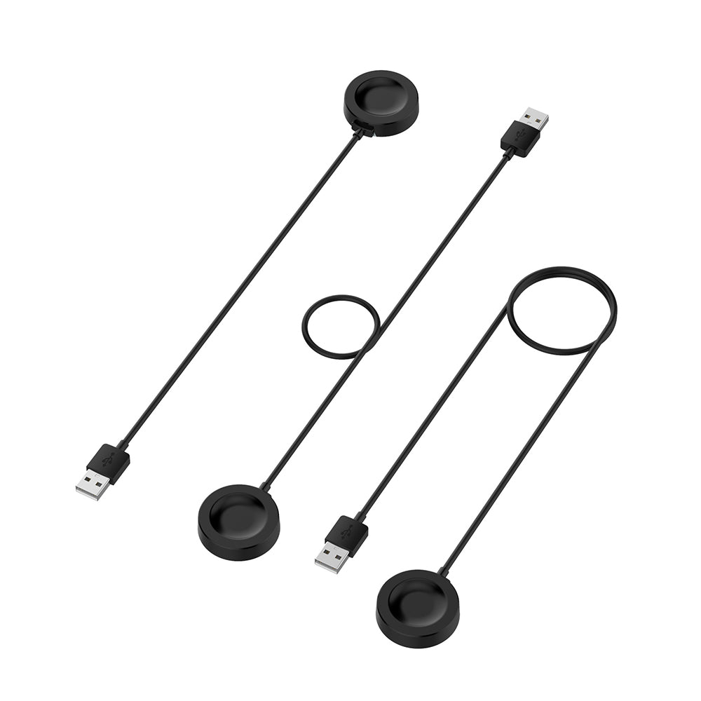 Trådløs Oplader Techsuit THC1 til Honor Watch / Huawei Watch Series, USB-A, Sort