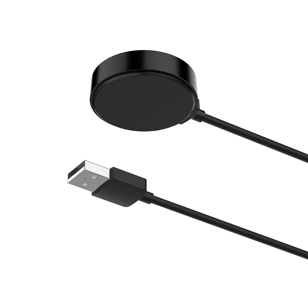 Trådløs Oplader Techsuit THC1 til Honor Watch / Huawei Watch Series, USB-A, Sort