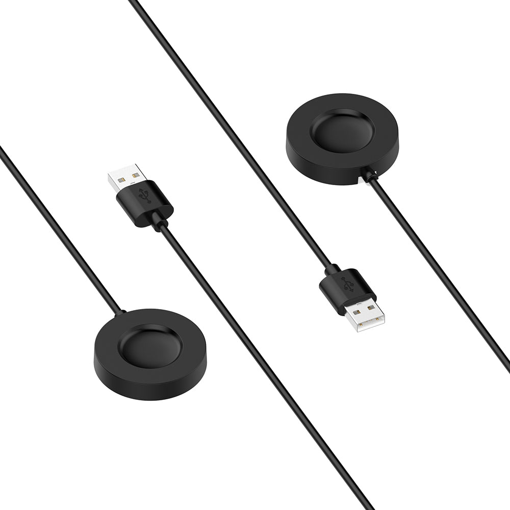 Trådløs Oplader Techsuit TXC6 til Xiaomi Watch S1 Pro, USB-A, Sort