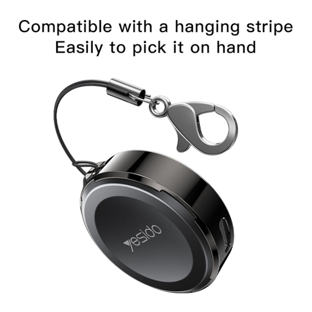 Trådløs Oplader Yesido DS18 til Apple Watch Series, Sort
