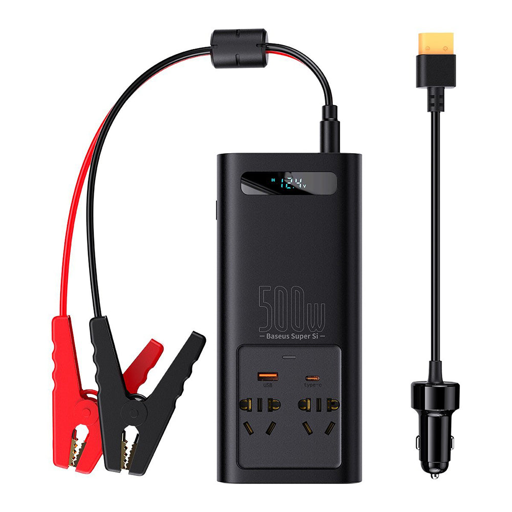 Baseus Elektrisk Bilinverter, 500W CGNB000101