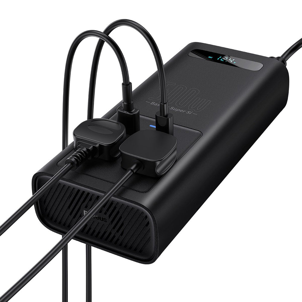 Baseus Elektrisk Bilinverter, 500W CGNB000101