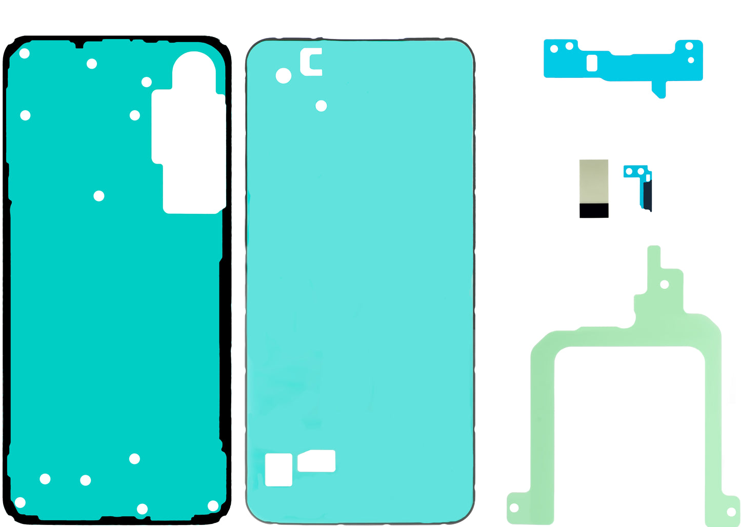 Klæbesæt Samsung Galaxy S24 FE S721, Servicepakke GH82-35930A