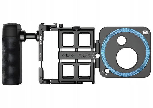 Apexel Vlogging Kit til Telefon, Sort APL-VG05CH