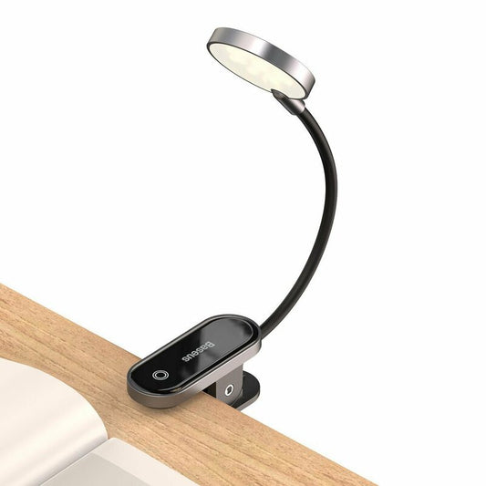 Led-bordlampe Baseus Comfort Reading Mini Clip, grå DGRAD-0G