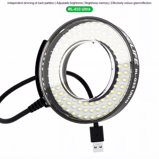 Relife RL-033 Ultra lampe til mikroskop, sort