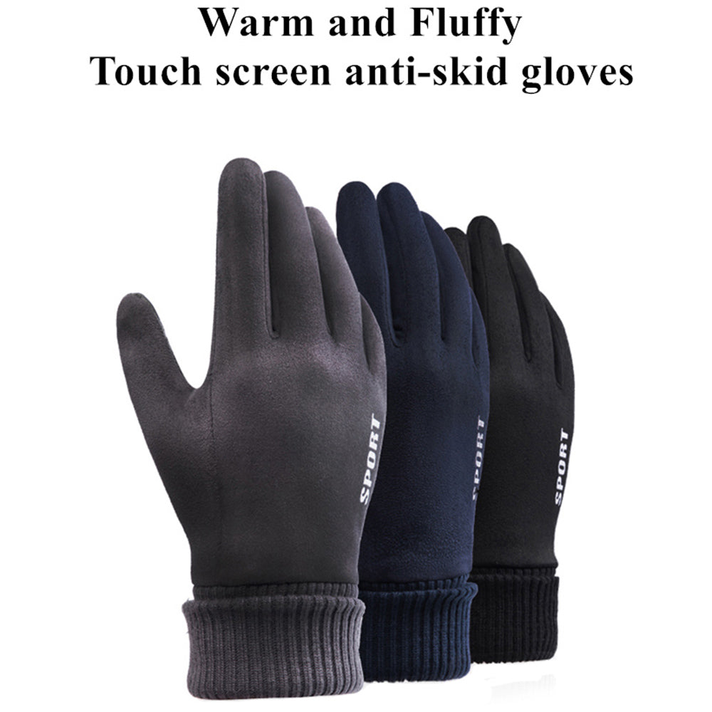 Unisex vinterhandsker med touchfunktion Techsuit ST0010, universel størrelse, sort
