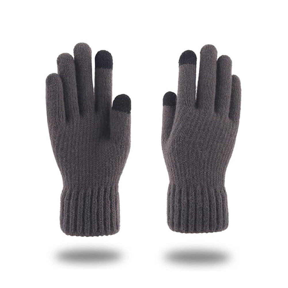 Unisex vinterhandsker med touchfunktion Techsuit ST0012, størrelse 22 cm, grå
