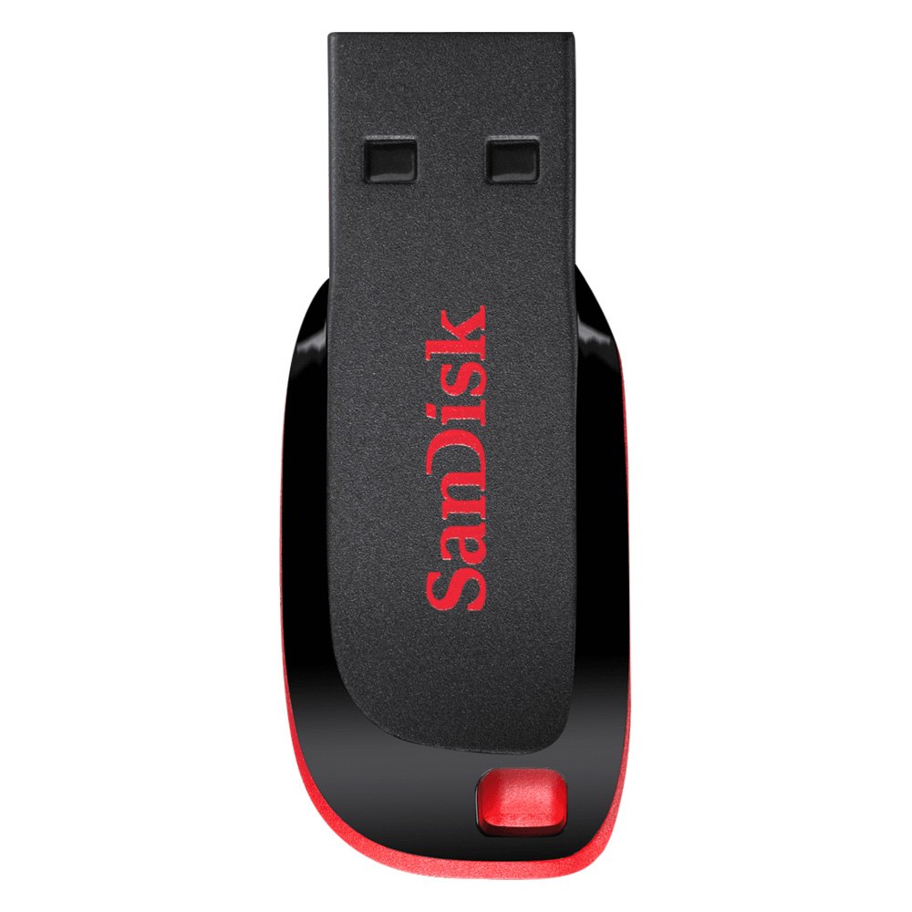 Ekstern USB-A hukommelse SanDisk Cruzer Blade, 32Gb SDCZ50-032G-B35