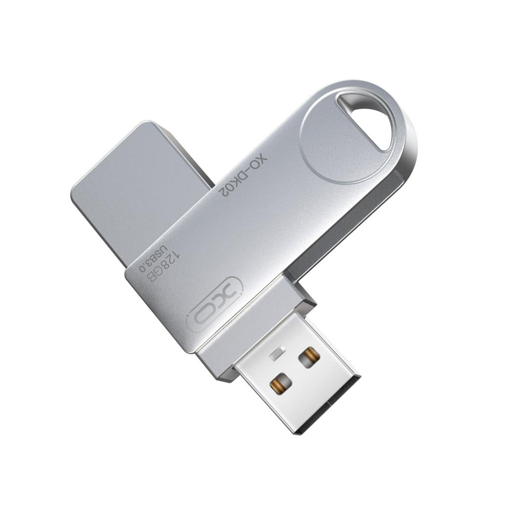 Ekstern hukommelse USB-A 3.0 XO Design DK02, 128Gb